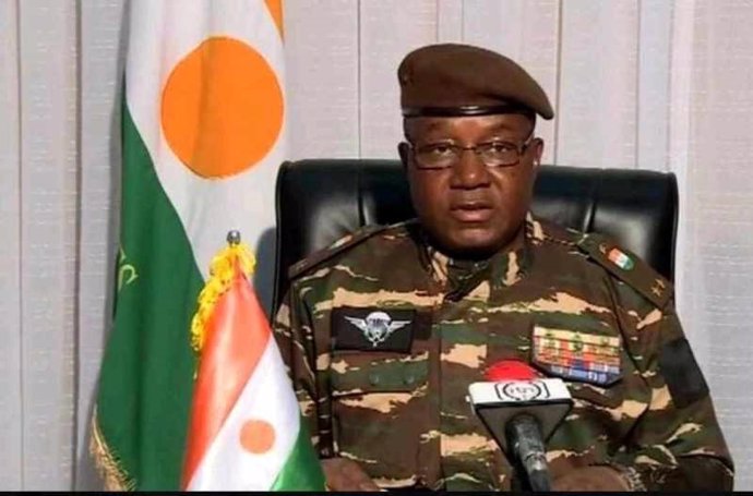 Archivo - El general nigerino Abdourahmane Tchiani.