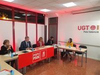 PSPV exige a Mazón que "abandone a la ultraderecha" como "condición indispensable" para abordar "pactos democráticos"