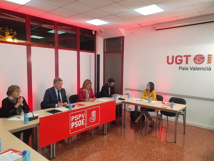 Reunión de la Comisión Ejecutiva Nacional (CEN) del PSPV-PSOE