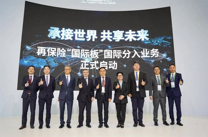 Scene of the signing ceremony