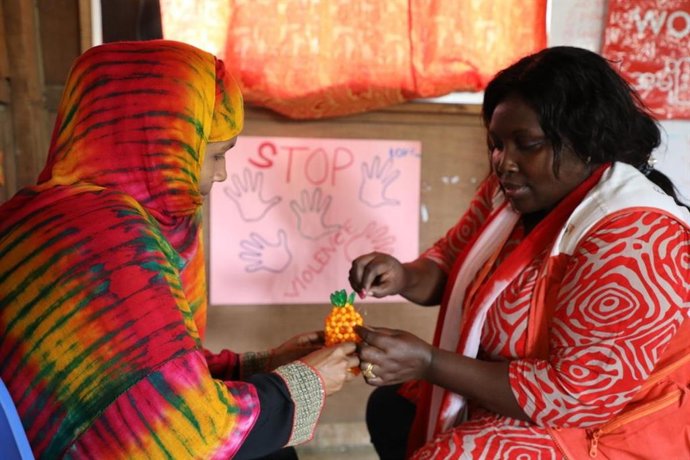 Prevención de la violencia de género en Bangladesh.