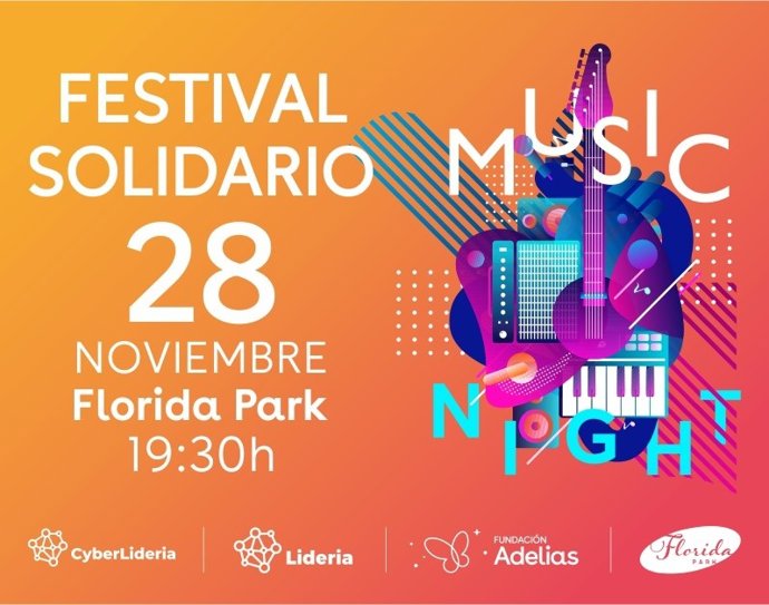 La Fundación Adelias organiza un festival solidario este 28 de noviembre que busca recaudar fondos para ofrecer 2.000 cenas de Nochebuena a niños y madres de familias vulnerables en España