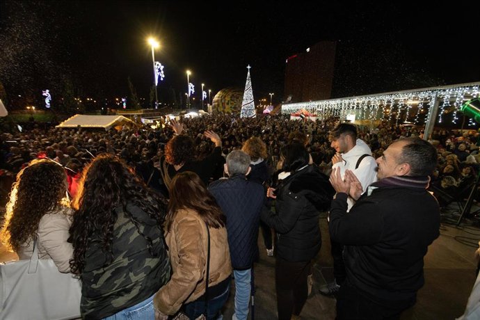 Archivo - Imagen de archivo de la Navidad en Mairena del Aljarafe, en Sevilla.