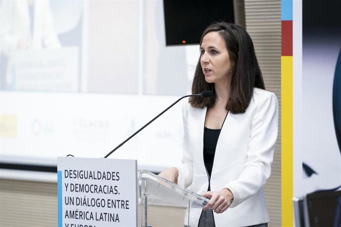 La secretaria general de Podemos, Ione Belarra.