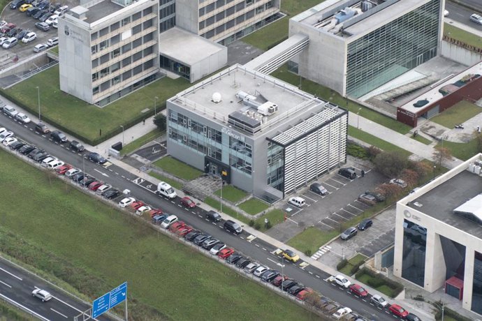 Archivo - Vista aérea de la sede de SODERCAN