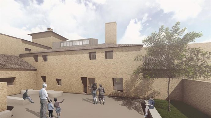 Recreación de la rehabilitación de la Celda del Prior de La Cartuja