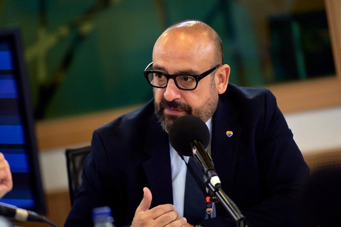 Archivo - El eurodiputado de Ciudadanos (CS) Jordi Cañas, en una imagen de archivo.