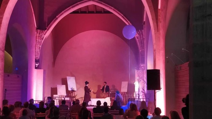 Una de las actuaciones de la campaña cultural de Diputación