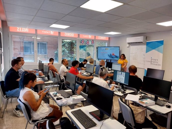 Imagen de uno de los cursos de 5G impartidos en colaboración con Vodafone.