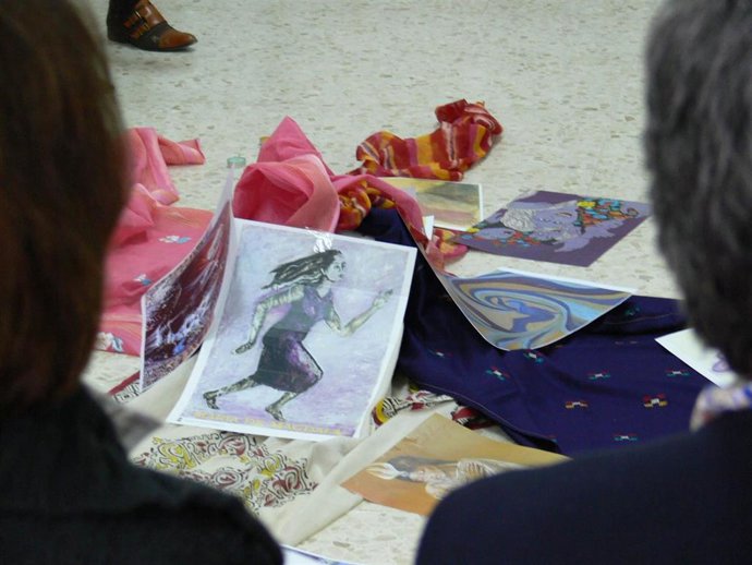 Mujeres víctimas de violencia machista.