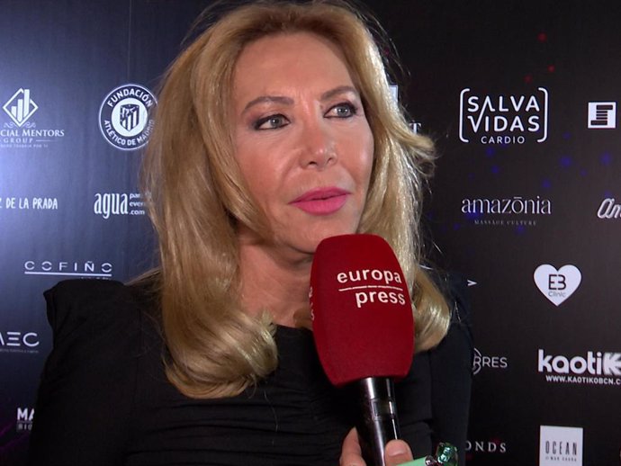 Norma Duval en la cena benéfica de 'Infancia sin Fronteras'