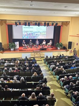 El alcalde de Murcia, José Ballesta, interviene en el Foro 'Soterramiento. Experiencias de Éxito', organizado por El Norte de Castilla, en colaboración del Ayuntamiento de Valladolid