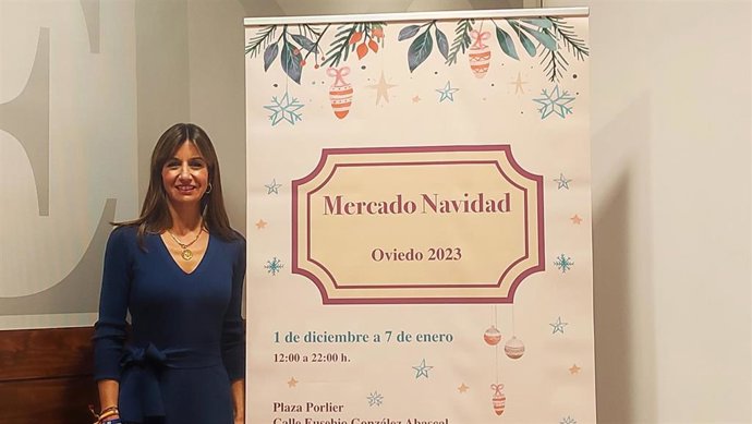 La concejala de Economía del Ayuntamiento de Oviedo, Leticia González.