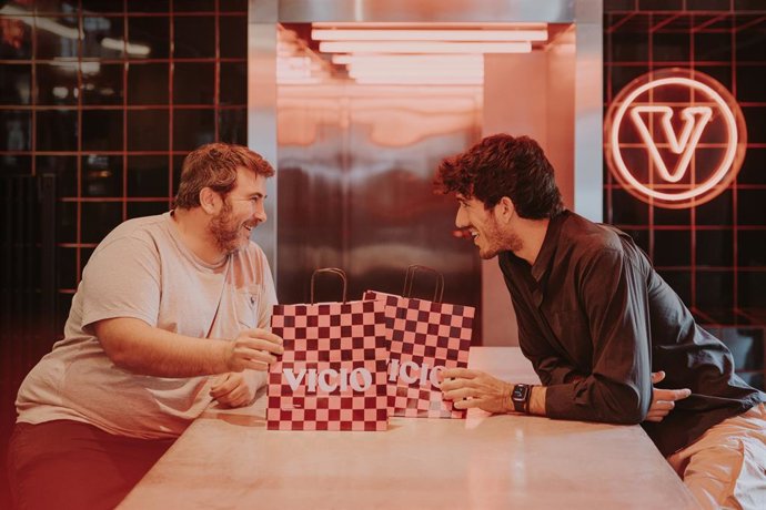 Archivo - Los fundadores de Vicio Aleix Puig y Oriol de Pablo.