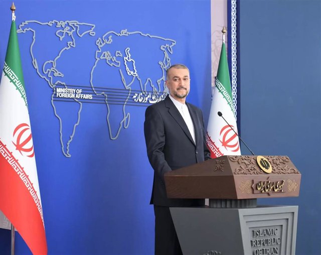 Archivo - El ministro de Exteriores de Irán, Hosein Amirabdolahian