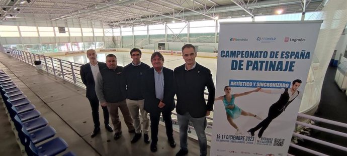 Logroño acogerá del 15 al 17 de diciembre el Campeonato nacional de patinaje artístico con 180 patinadores