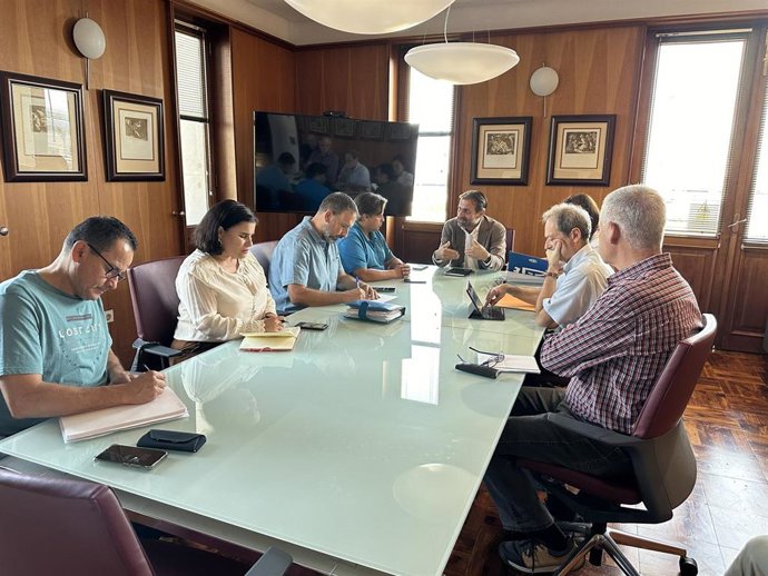Reunión con los alcaldes de los municipios de Arafo, Güímar y Candelaria para abordar la situación de este polígono industrial