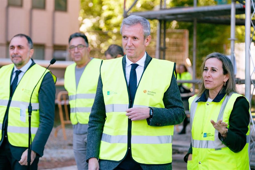 Alfonso Rueda este viernes en Vigo.