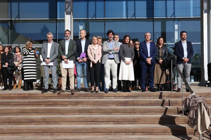 La Diputación muestra su repulsa a maltratadores y su apoyo a las víctimas de la violencia de género por el 25N