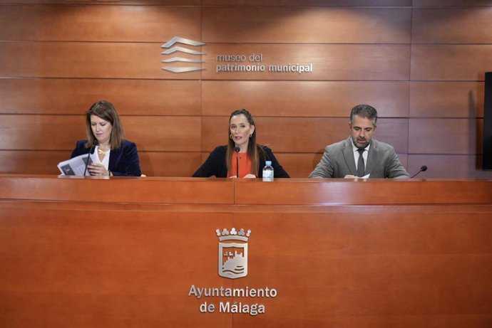 Rueda de prensa posterior a la junta de gobierno local del Ayuntamiento de Málaga
