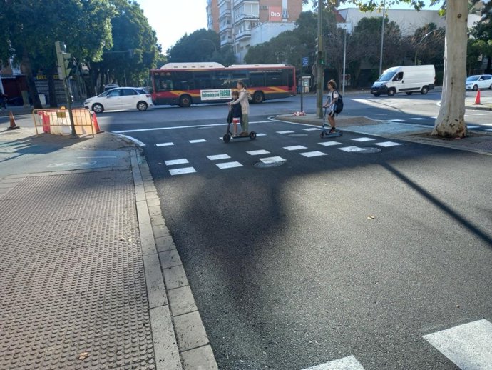 Actuación en Ciudad Jardín, en Sevilla.