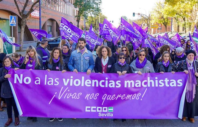Manifestación de CCOO