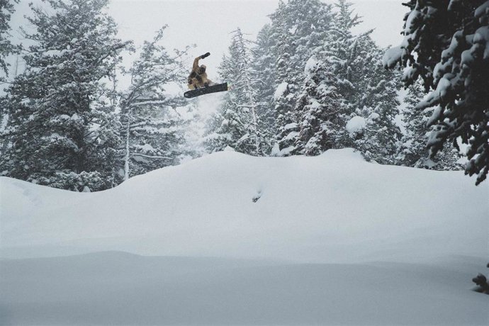 Archivo - The North Face presenta su nueva colección Freeride.