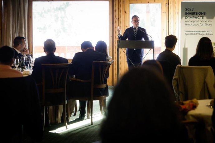 Espot durante su intervención en el Frum de l'EFA