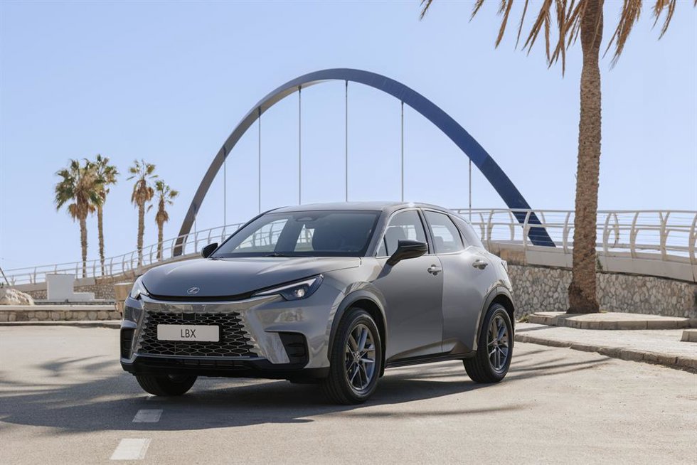 Nuevo Lexus LBX en Málaga durante la final de la Copa Davis