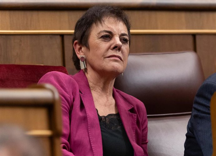 La portavoz de EH Bildu en el Congreso de los Diputados, Mertxe Aizpurua 