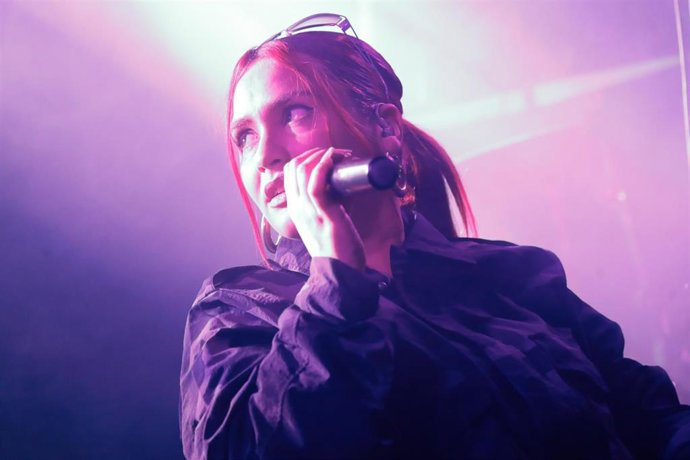 Concierto de Lia Kali en 'Garaje Beat Club' de Murcia.