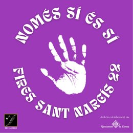 Archivo - Campanya de Fecasarm contra les violncies sexuals a Girona