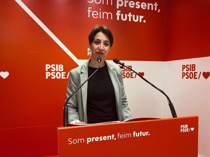 Archivo - La secretaria de Igualdad del PSIB, Sílvia Cano. Archivo.