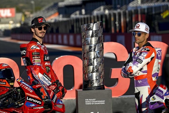 Francesco Bagnaia y Jorge Martín