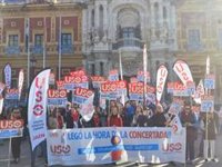 USO reclama al Gobierno andaluz que cumpla con las promesas que hicieron a los profesionales de la enseñanza concertada
