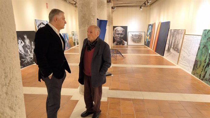 El pintor Antonio López visita Ciudad Real como jurado del Concurso del López-Villaseñor
