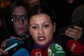 Sira Rego en la marcha de la Comisión 8M por el 25N: "La lucha contra la violencia de las mujeres une a todas"