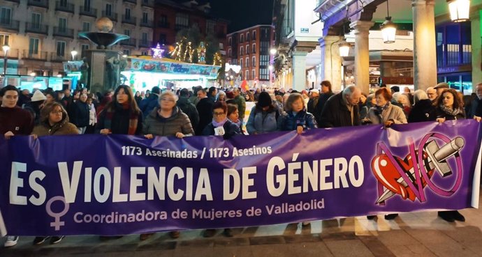 Manifestación del 25 N en Valladolid