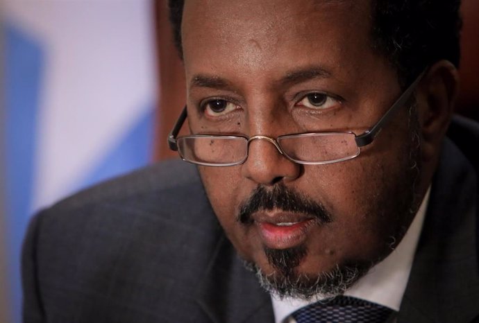 Archivo - El presidente de Somalia, Hasán Sheij Mohamud.