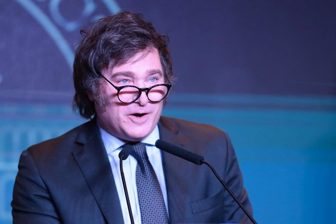 El presidente de Argentina, Javier Milei