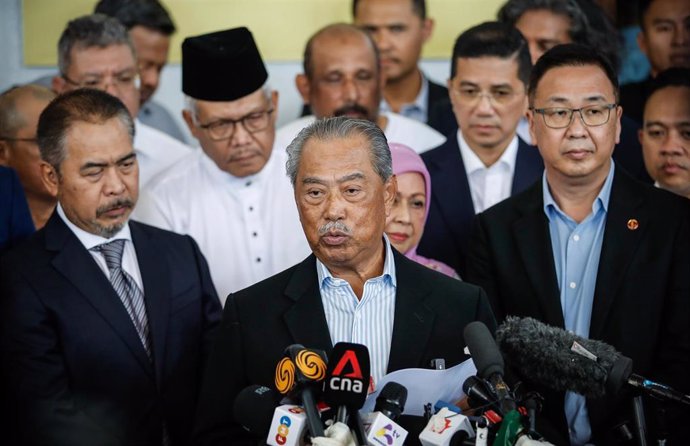 Archivo - El líder de la oposición de Malasia, Muhyiddin Yassin