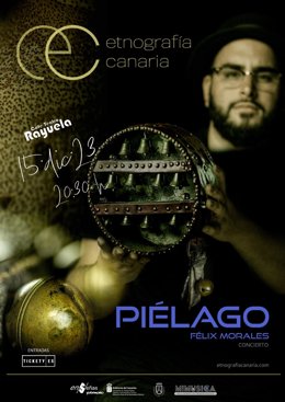 Cartel de 'Piélago', concierto que tendrá lugar en el Café Teatro Rayuela el viernes 15 de diciembre a las 20.30 horas.
