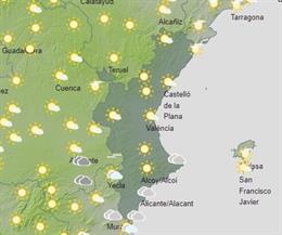Predicción meteorológica de este domingo 26 de noviembre