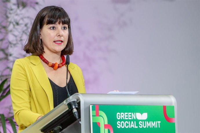 Archivo - La diputada de Sumar En Comú Podem, Julia Boada