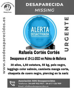 Desactivada la alerta de búsqueda