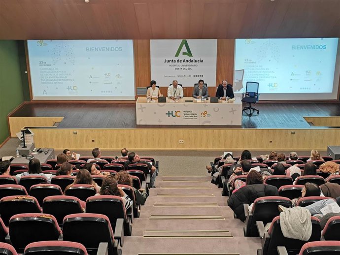 El Hospital Universitario Costa del Sol celebra una jornada de actualización en el abordaje integral de EPOC