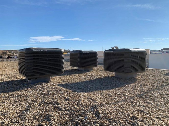 Archivo - Obras Bioclimatización en una imagen de archivo 