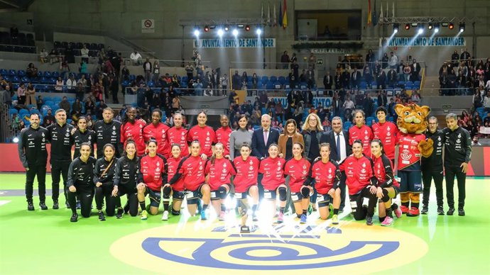 Jornada de clausura del Torneo Internacional de España 2023 de balonmano