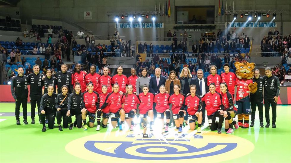Jornada de clausura del Torneo Internacional de España 2023 de balonmano