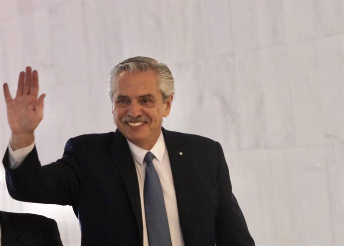 Archivo - El presidente de Argentina, Alberto Fernández
